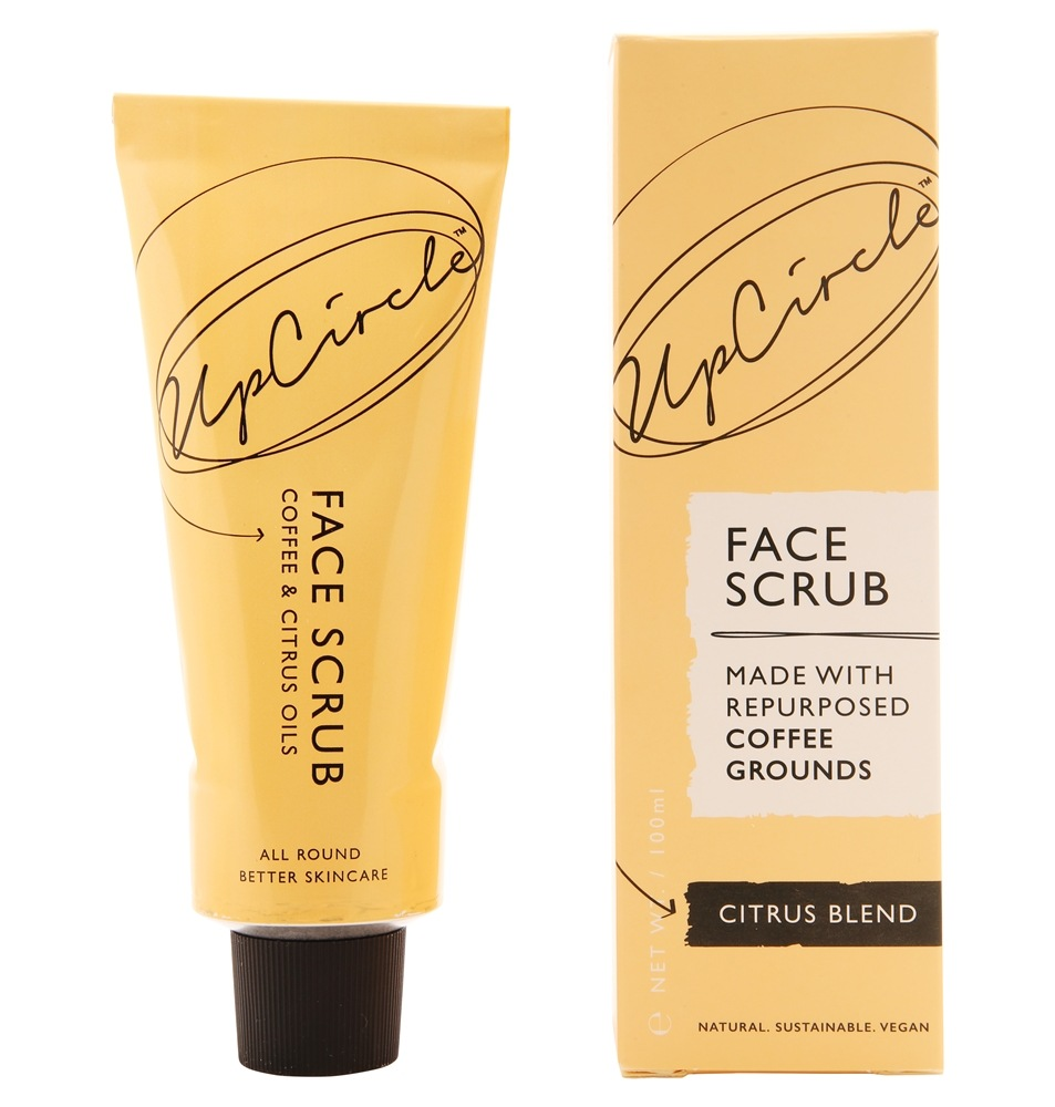 UPCIRCLE BEAUTY Coffee Face Scrub in Citrus Blend